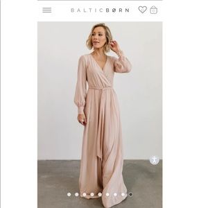 NWT Baltic Born Lydia Maxi Dress. Color: Natural